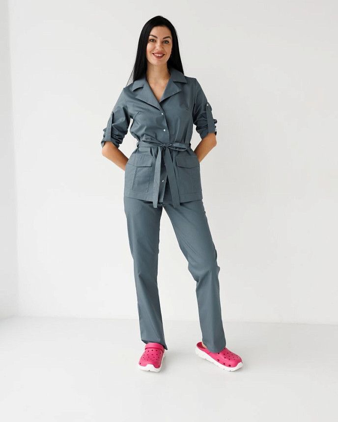 Медицинский костюм женский Кейптаун нефритовый (уценка/брак)