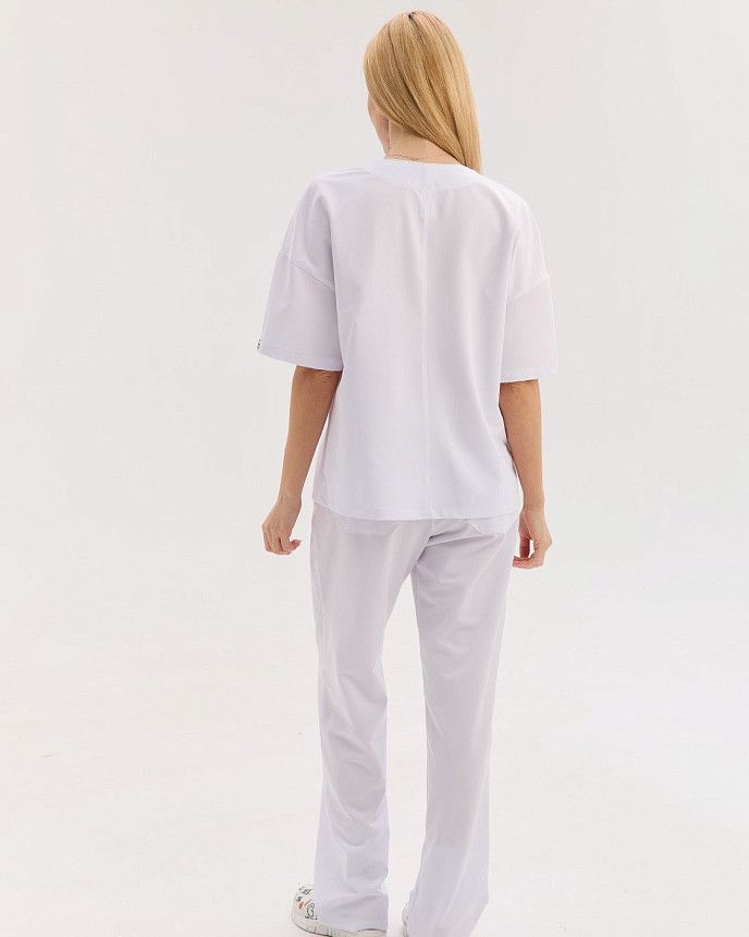 Медичний костюм жіночий Чикаго білий 3