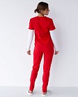 Комплект: костюм медичний жіночий Марсель + лонгслів медичний жіночий #1 2