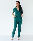 Медичний костюм жіночий Ріо зелений 9