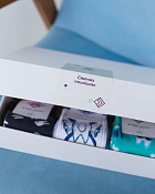 Набір шкарпеток в подарунковій коробці: Сяючих посмішок #2