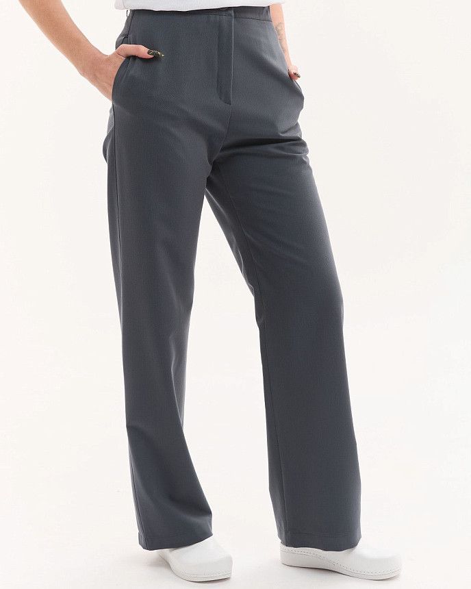 Медичні штани жіночі Саванна темно-сірі 2