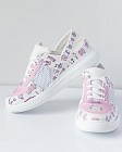 Обувь медицинская женская кроссовки с открытой пяткой Teeth Pink PU подошва 7