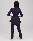 Медицинский костюм женский Мишель фиолетовый 2
