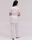 Медичний костюм жіночий Вірджинія білий 3