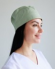 Медична шапочка фісташкова (Elitе Stretch) 2