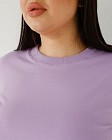 Медична базова футболка жіноча лавандова 5