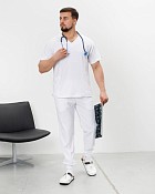 Медичний костюм чоловічий Аризона білий
