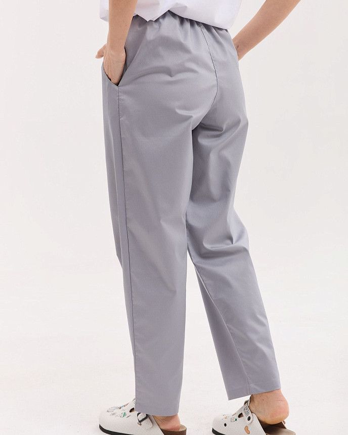 Медицинские штаны женские момы серые 5