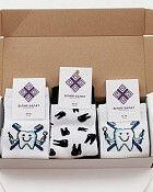 Набір жіночих шкарпеток медичних "Dentist Box" - 3 пари