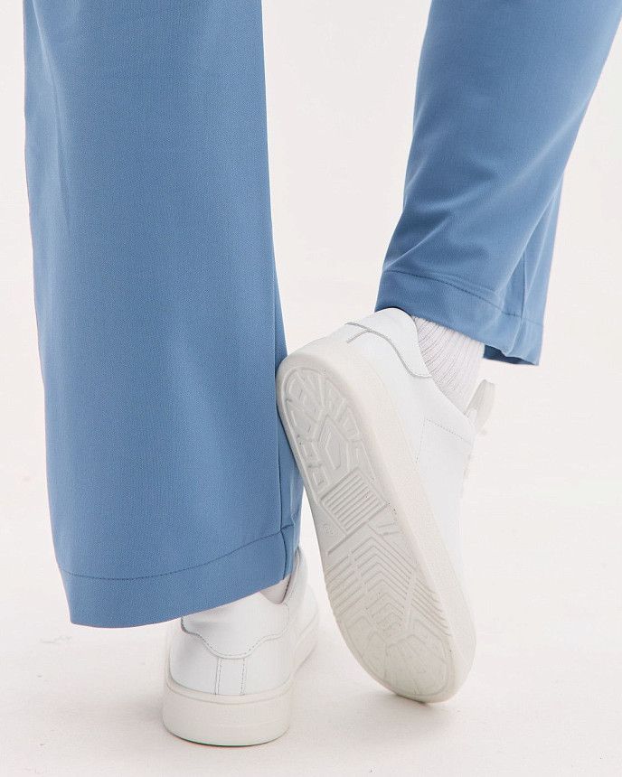 Медицинские кеды ортопедические женские белые (натуральная кожа) 4