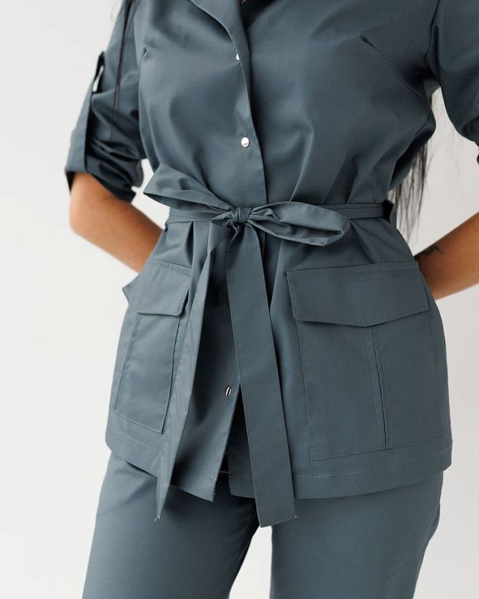 Медицинский костюм женский Кейптаун нефритовый (уценка/брак) 3