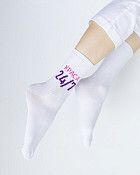 Медицинские носки женские с принтом Краса 24/7