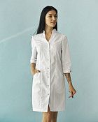 Медицинский халат женский Элизабет белый (уценка/брак)