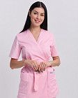 Медичний костюм жіночий Кіото світло-рожевий 4