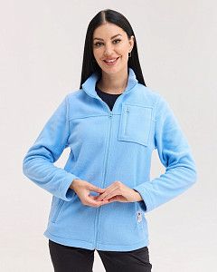 Медицинская кофта женская флисовая Финляндия голубая Медицинская кофта женская флисовая Финляндия голубая