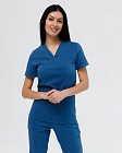 Медицинский костюм женский Марсель синий 3