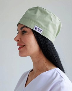 Медицинская шапочка фисташковая (Elitе Stretch)