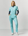 Комплект: костюм медицинский женский Топаз + термобелье зимнее Колорадо #3 7