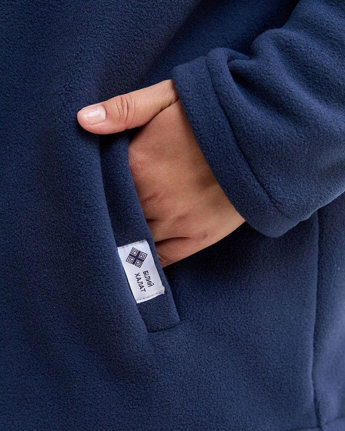 Медицинская кофта женская флисовая Финляндия синяя +SIZE 5 Белый халат Медицинская кофта женская флисовая Финляндия синяя +SIZE 5