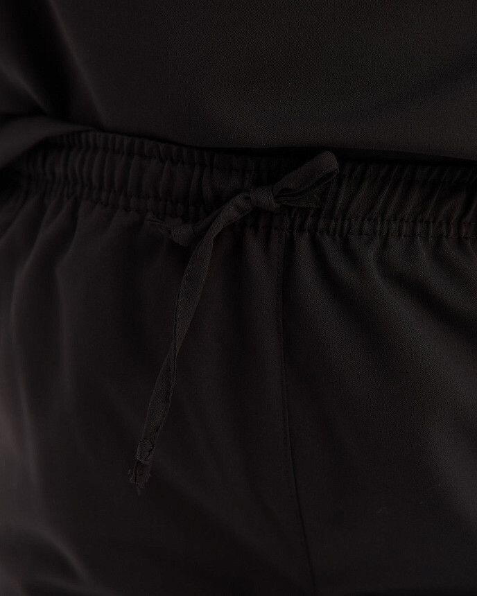 Медицинский костюм женский Чикаго черный +SIZE 8