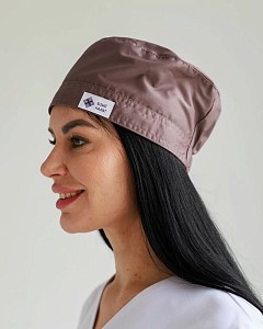 Медична шапочка какао (Elitе Stretch)
