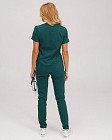 Медичний костюм жіночий Марсель зелений 3