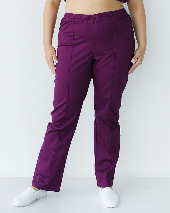 Медицинский костюм женский Топаз фиолетовый +SIZE 7