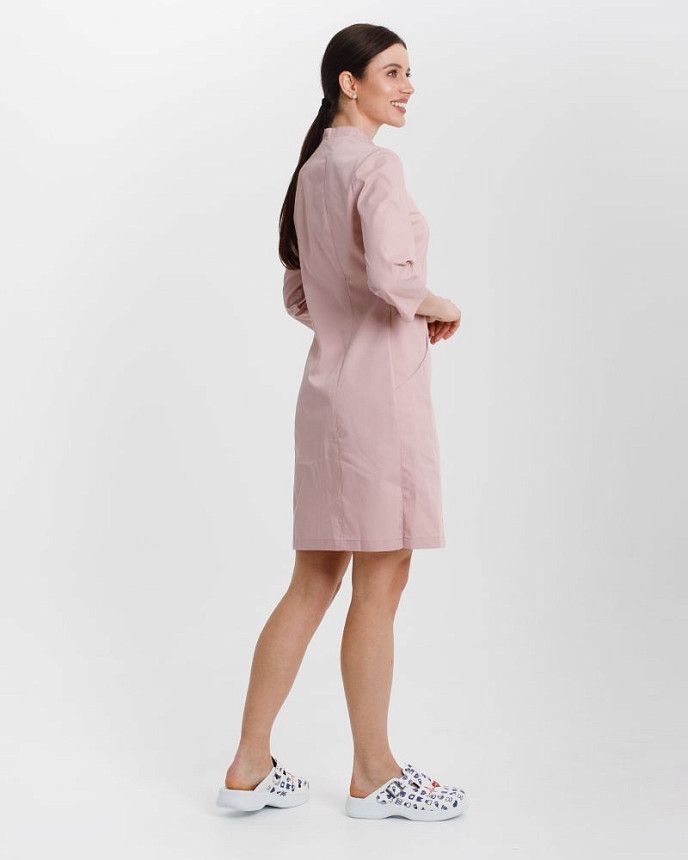 Медицинский халат женский Элизабет лиловый (уценка/брак) 2