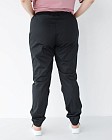 Медицинские брюки женские джогеры черные +SIZE 2