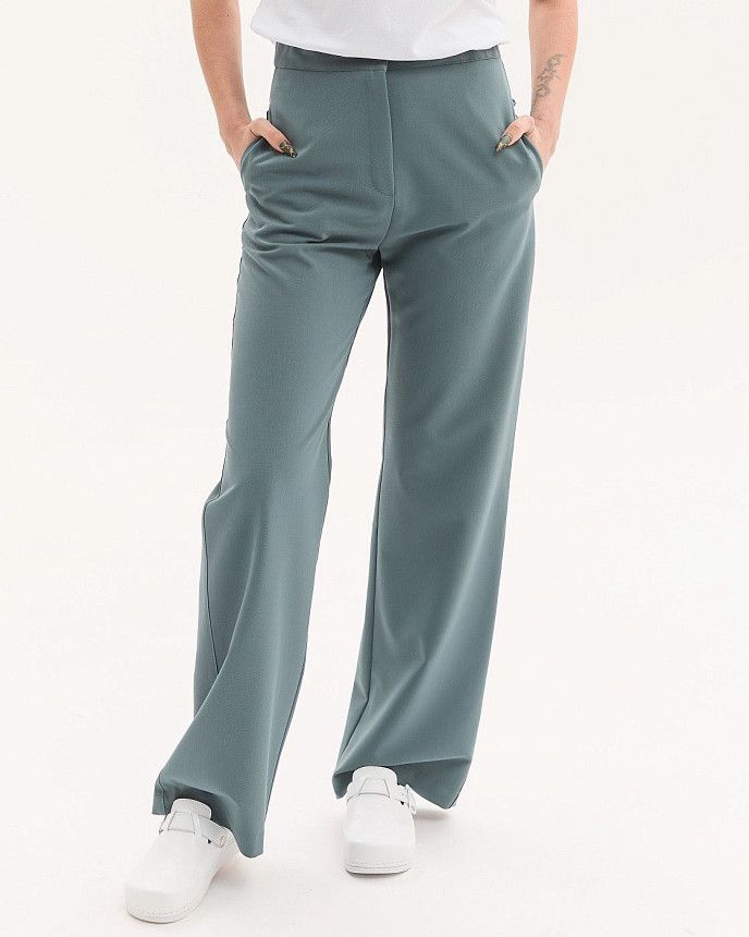 Медичні штани жіночі Саванна нефритові