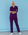 Медичний костюм жіночий Лотос фіолетовий