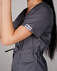 Медицинский костюм женский Наоми темно-серый 7