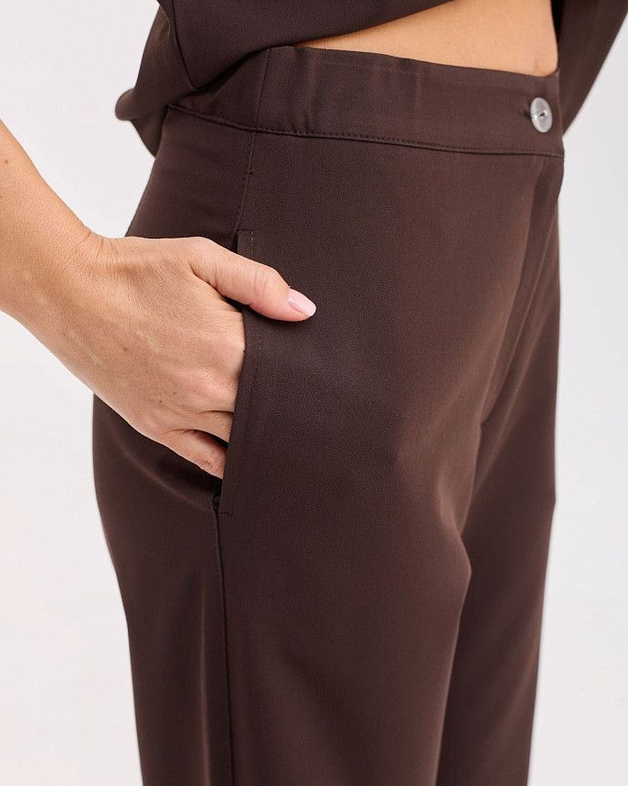 Медицинский костюм женский Саванна коричневый 6