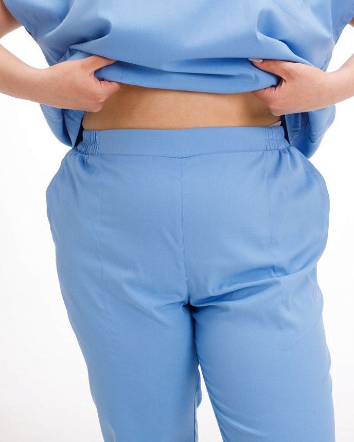 Медицинский костюм женский Сидней голубой (уценка/брак) 4