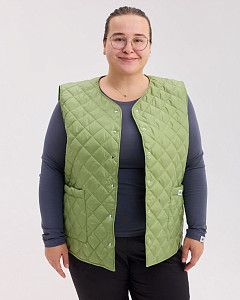 Медицинская утепленная жилетка женская Осло матча