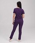 Медицинский костюм женский Рио фиолетовый 2