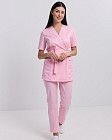 Медицинский костюм женский Киото светло-розовый