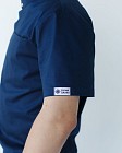 Медицинская рубашка мужская Денвер темно-синяя 5