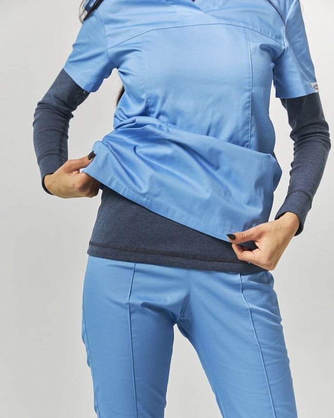 Комплект: костюм медицинский женский Топаз + термобелье зимнее Колорадо #2 6
