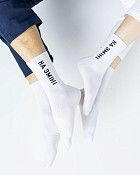 Медичні шкарпетки унісекс з принтом На зміні