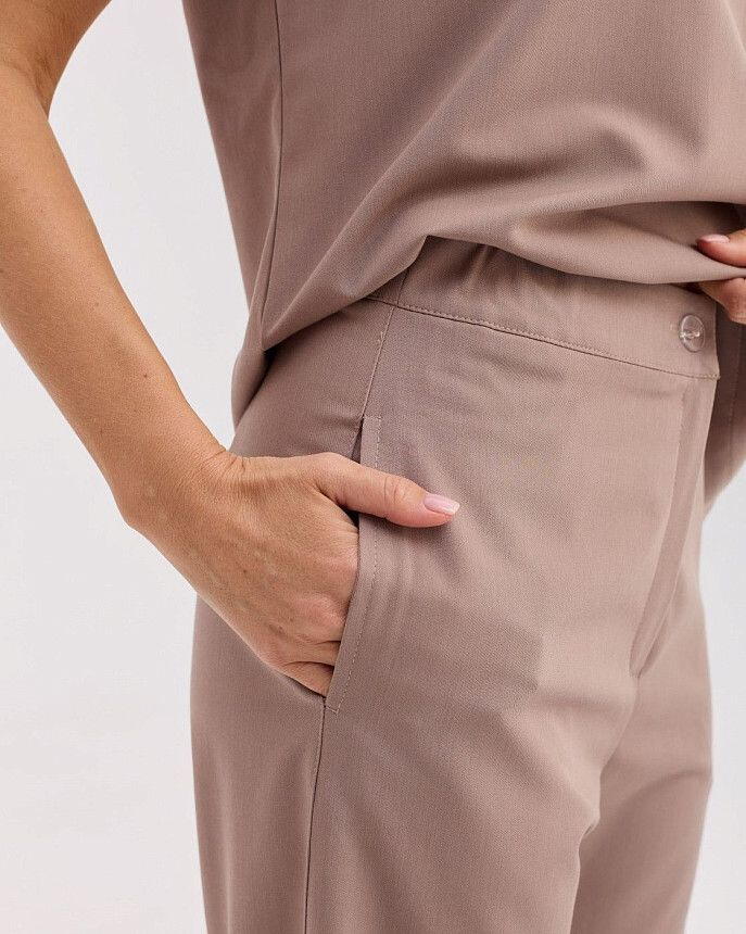 Медицинский костюм женский Саванна мокко 7