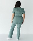Медичний костюм жіночий Топаз оливковий +SIZE 2