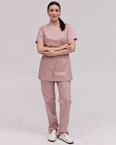 Медицинский костюм женский Вирджиния светло-лиловый