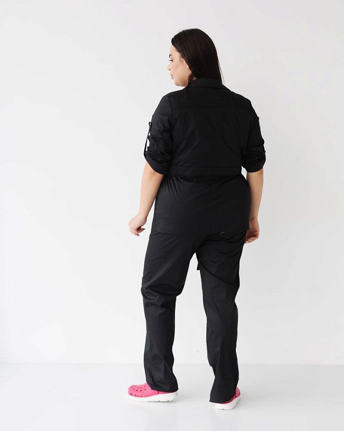 Медицинский костюм женский Кейптаун черный (уценка/брак) 4