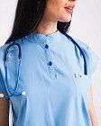 Медичний костюм жіночий Сідней блакитний (уцінка/брак) 8