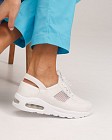 Обувь медицинская женская кроссовки с открытой пятой White Air подошва 4