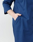 Медичний халат жіночий Валері синій +SIZE 4