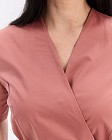 Медицинская рубашка женская Киото розово-терракотовый 3