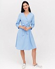 Медична сукня жіноча Прованс блакитна 6